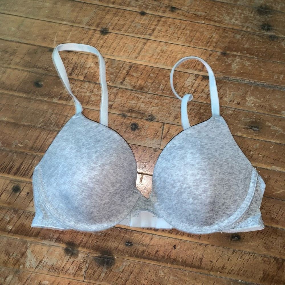 Victoria’s Secret wear everywhere gray jersey 34B bra